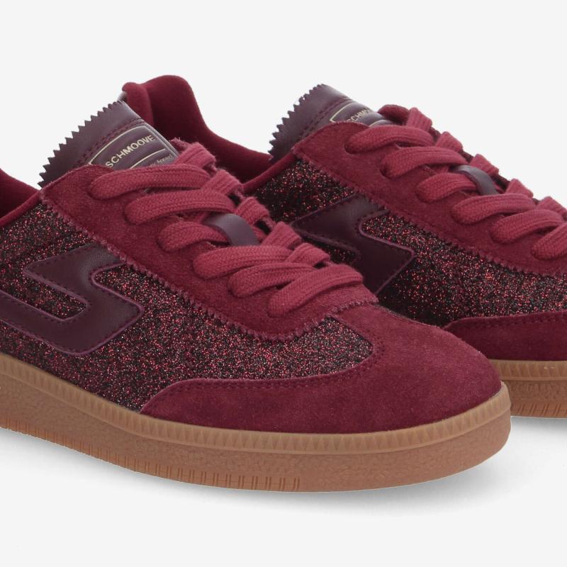 SHEFFIELD JOGGER W - SPAN/SUEDE - BORDEAUX